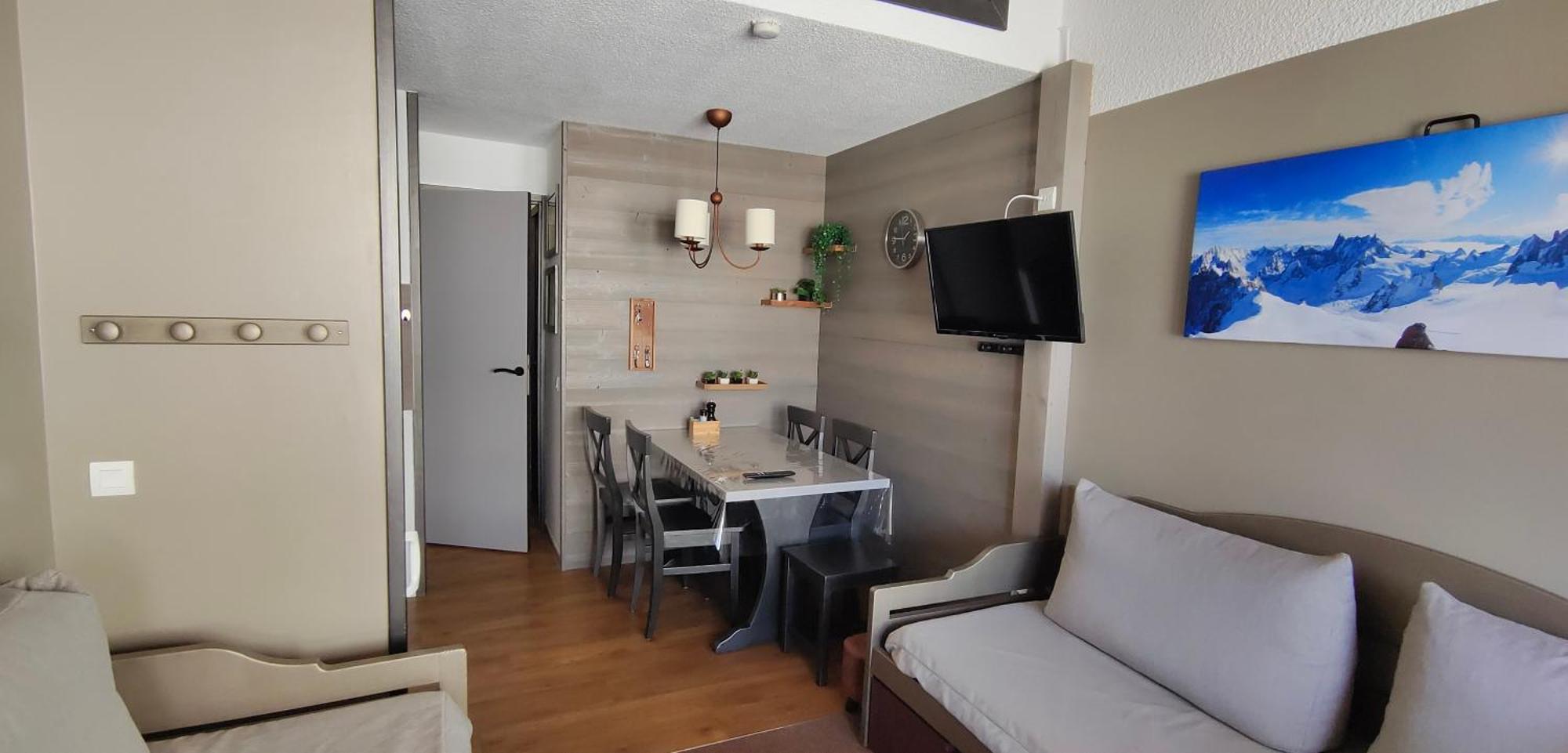 Bel appartement rénové à Belle Plagne La Plagne Exterior foto